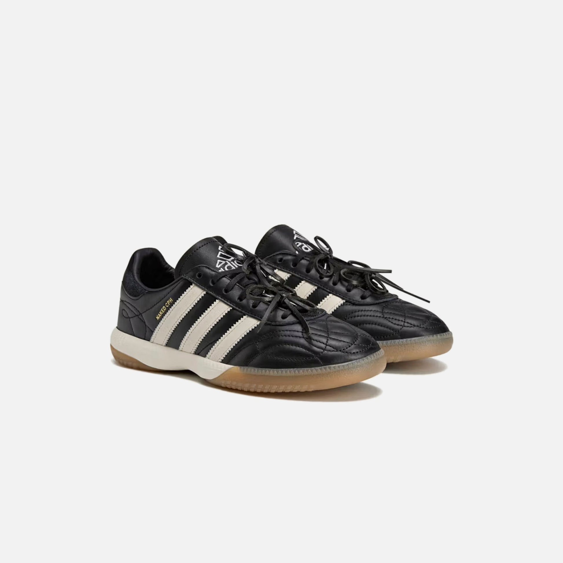 Men Kith adidas x Naked x Maha Samba MN - Black / White