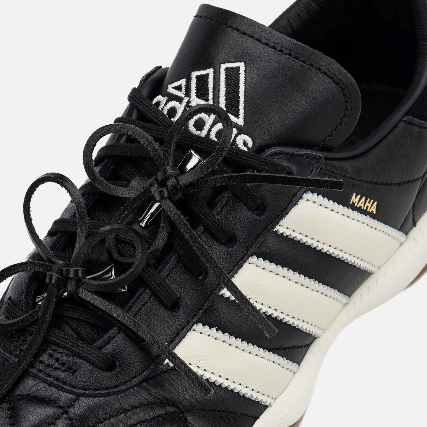 Men Kith adidas x Naked x Maha Samba MN - Black / White