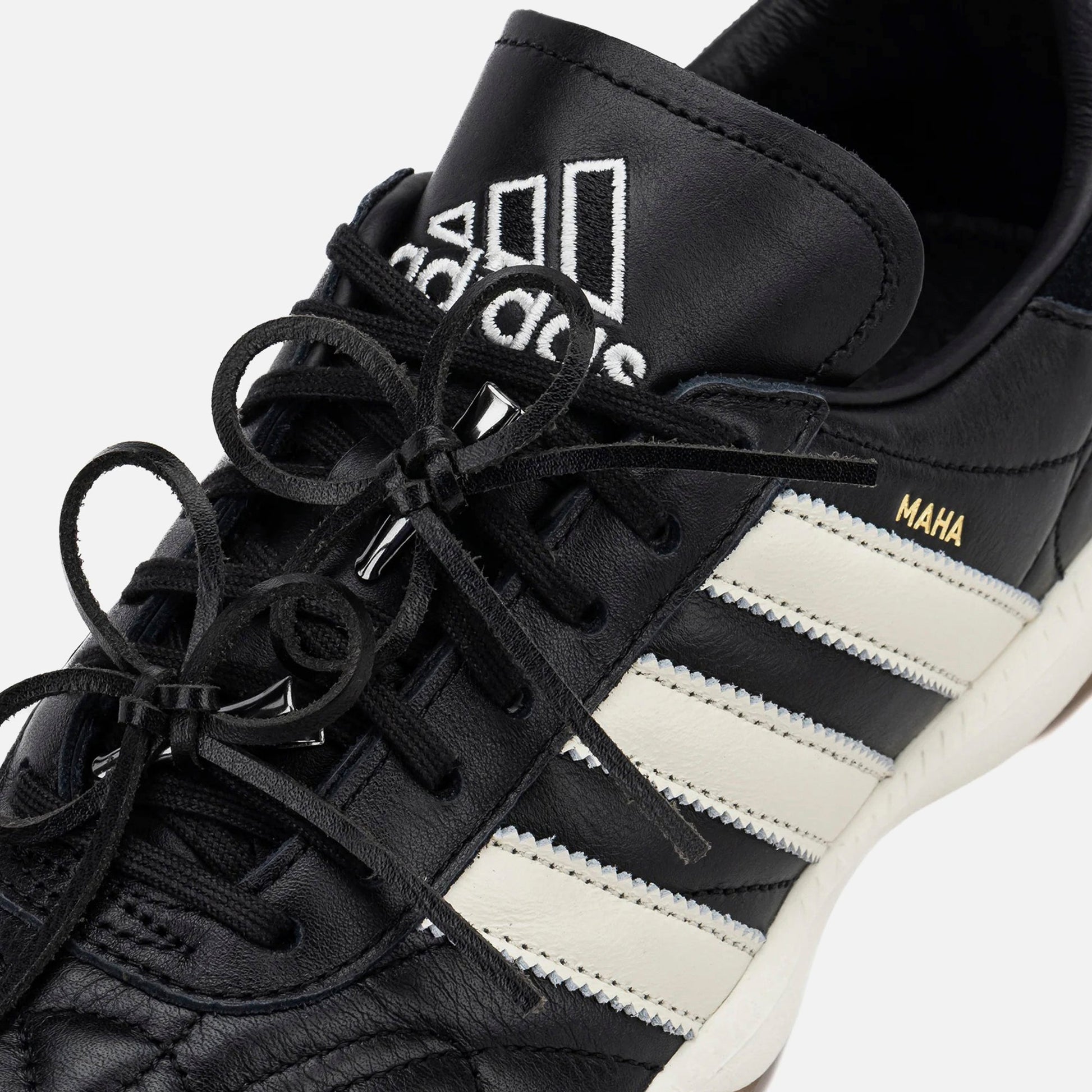 Men Kith adidas x Naked x Maha Samba MN - Black / White