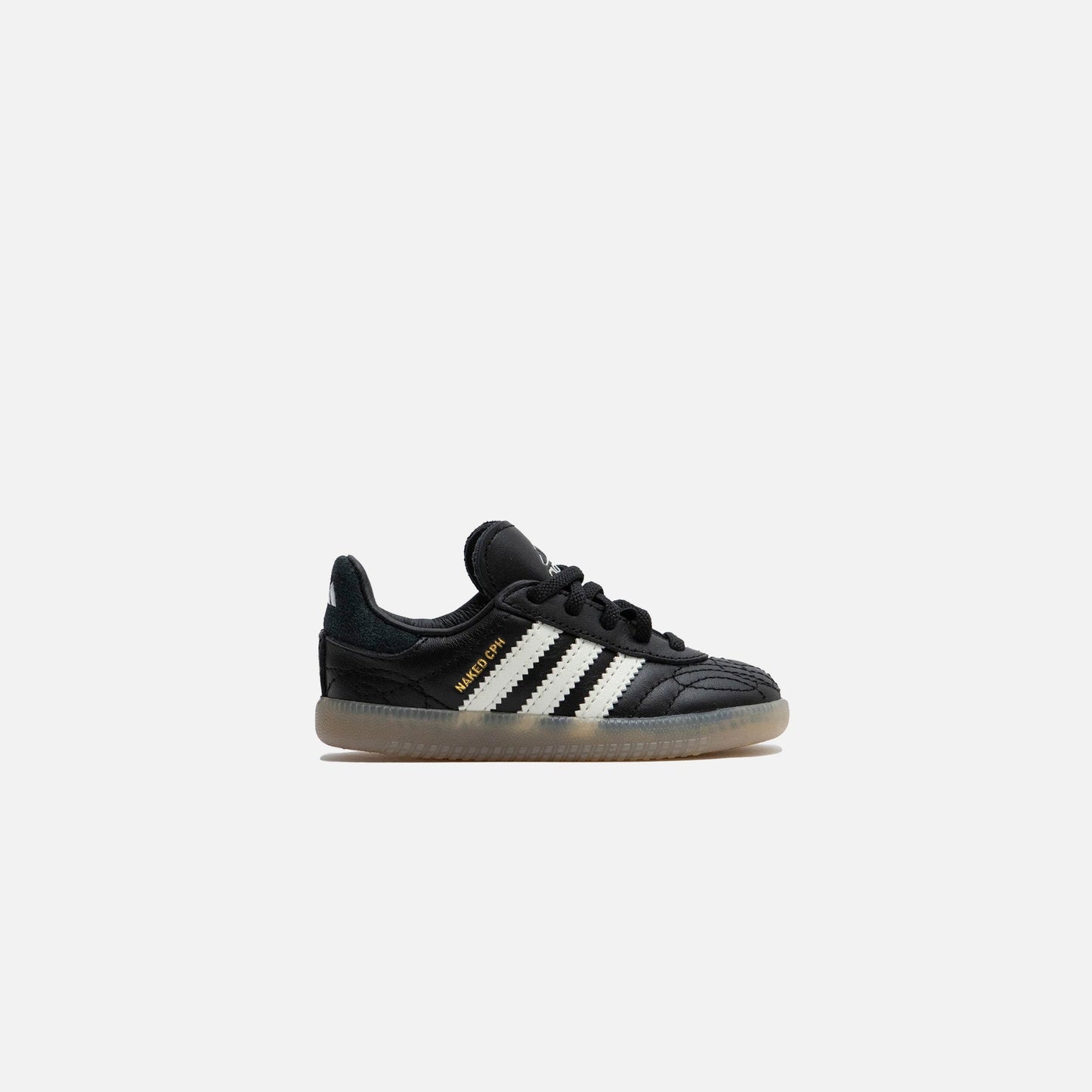 Kids Kith adidas x Naked x Maha TD Samba MN - Black / White