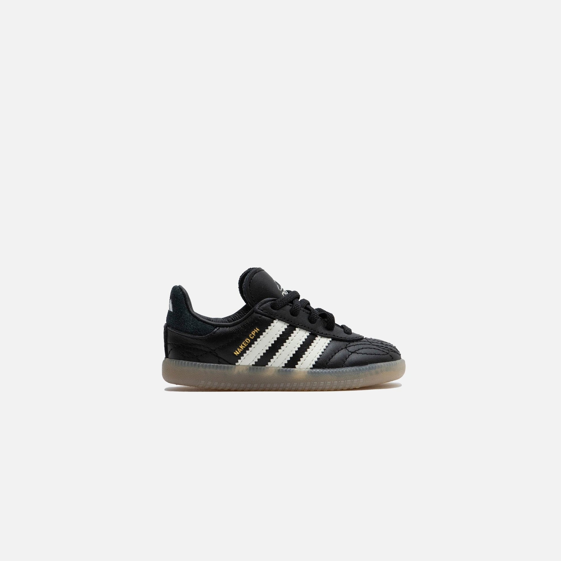 Kids Kith adidas x Naked x Maha TD Samba MN - Black / White