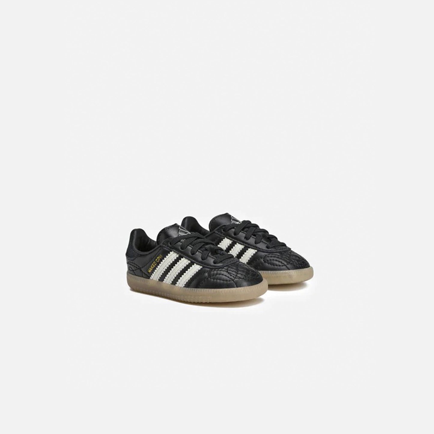 Kids Kith adidas x Naked x Maha TD Samba MN - Black / White