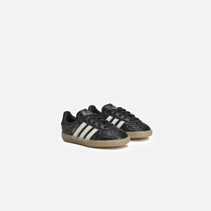 Kids Kith adidas x Naked x Maha TD Samba MN - Black / White