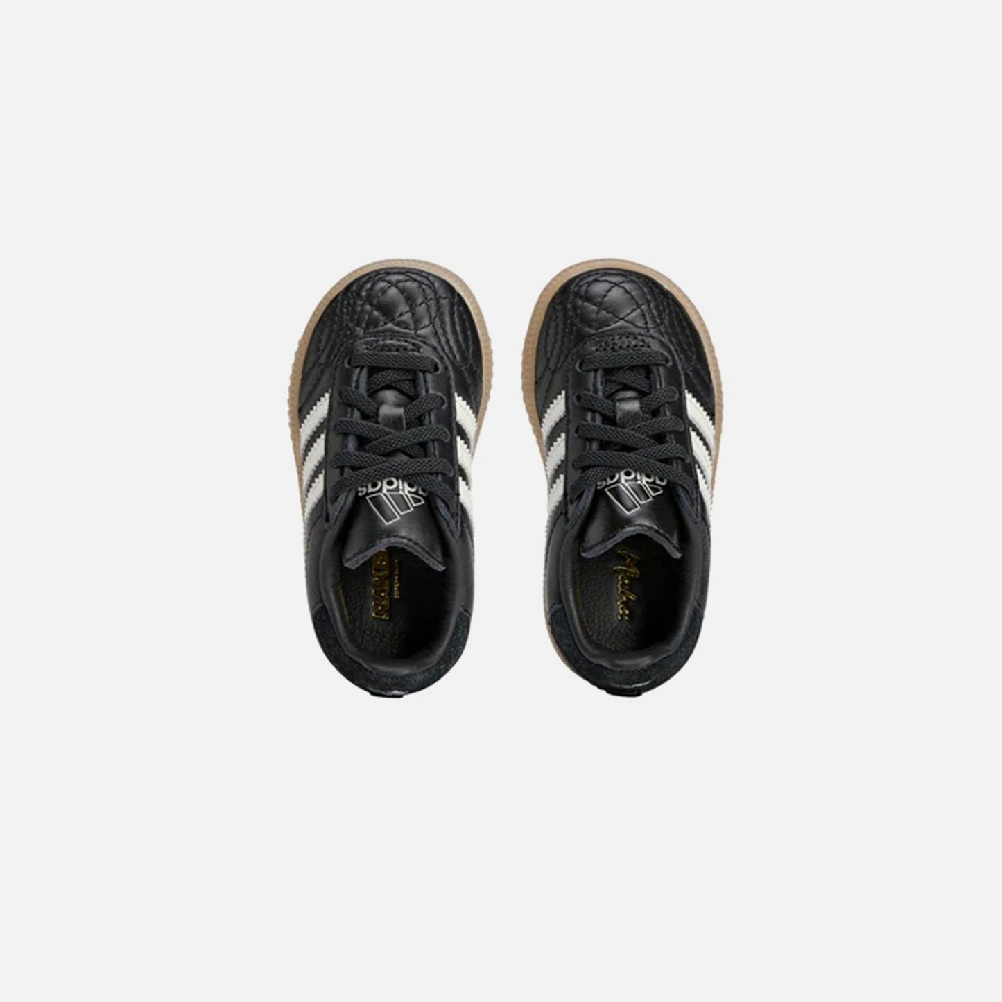Kids Kith adidas x Naked x Maha TD Samba MN - Black / White