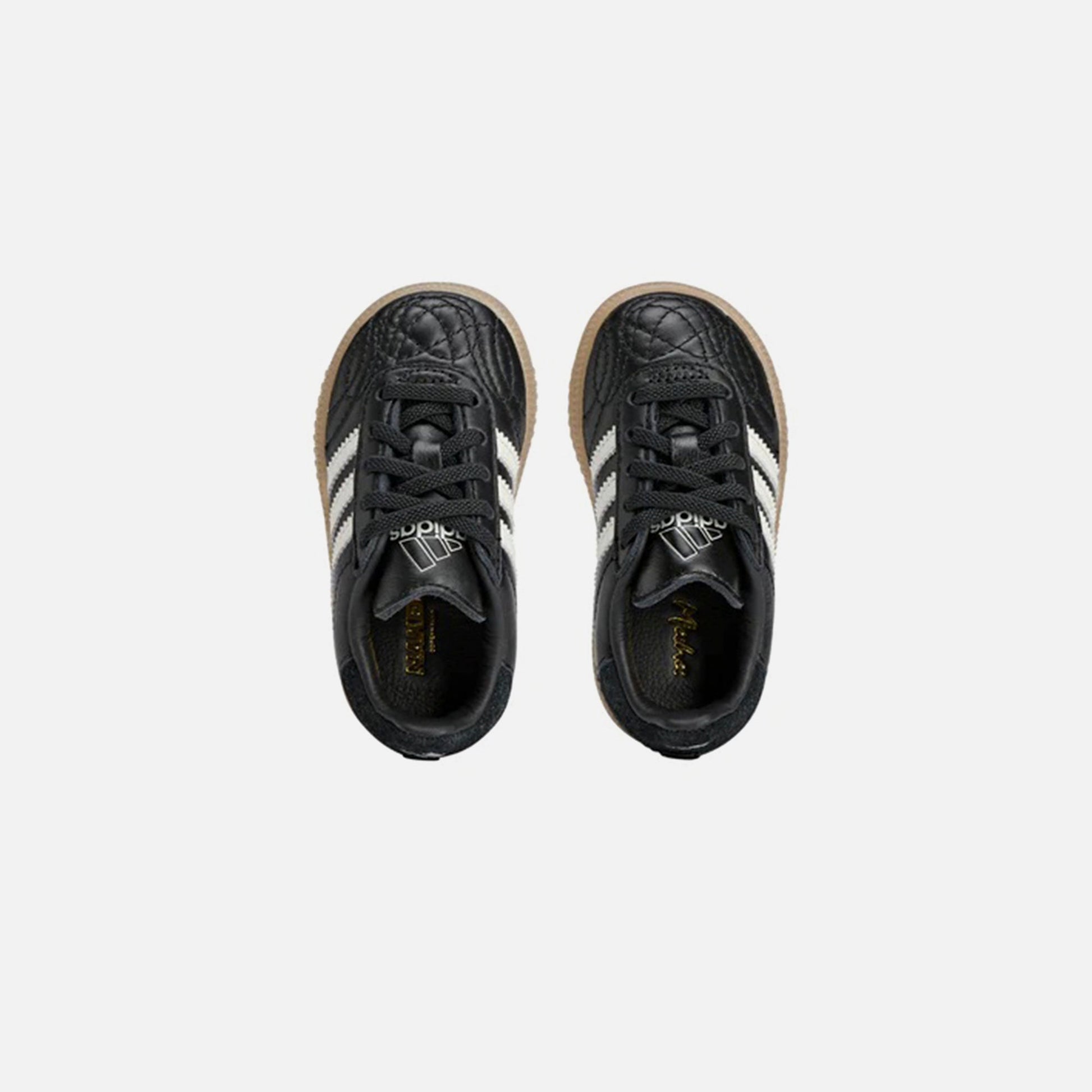 Kids Kith adidas x Naked x Maha TD Samba MN - Black / White