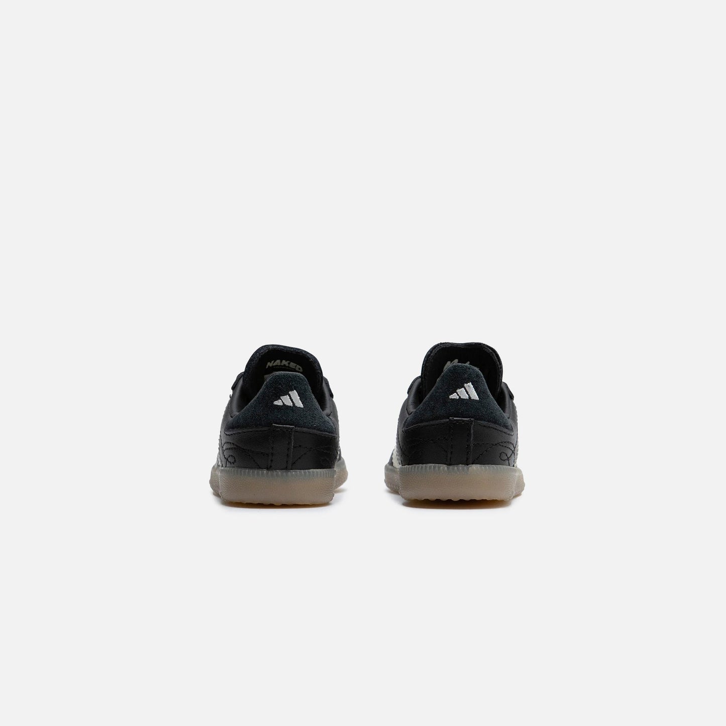 Kids Kith adidas x Naked x Maha TD Samba MN - Black / White