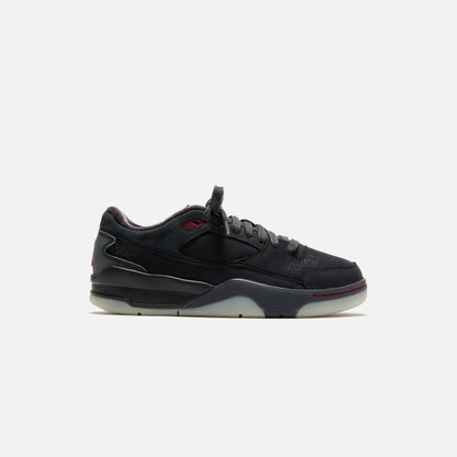 Women Kith Jordan x Who Decides War WMNS Flight Court SP - Black / Varsity Red /