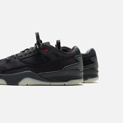Women Kith Jordan x Who Decides War WMNS Flight Court SP - Black / Varsity Red /