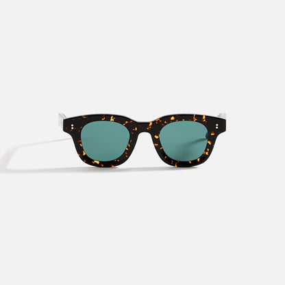 Men Kith AKILA Apollo Sunglasses - Tokyo Tortoise / Viridian