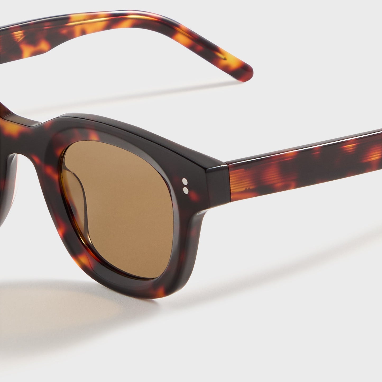 Men Kith AKILA Apollo Sunglasses - Tortoise / Brown