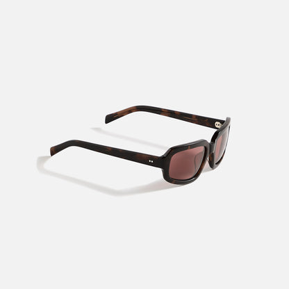 Men Kith AKILA Jupiter Sunglasses - Tortoise / Purple