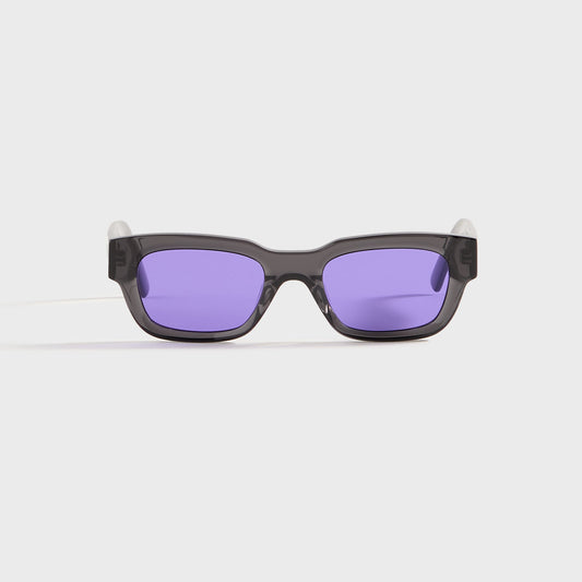Men Kith AKILA Zed Sunglasses - Onyx / Grape