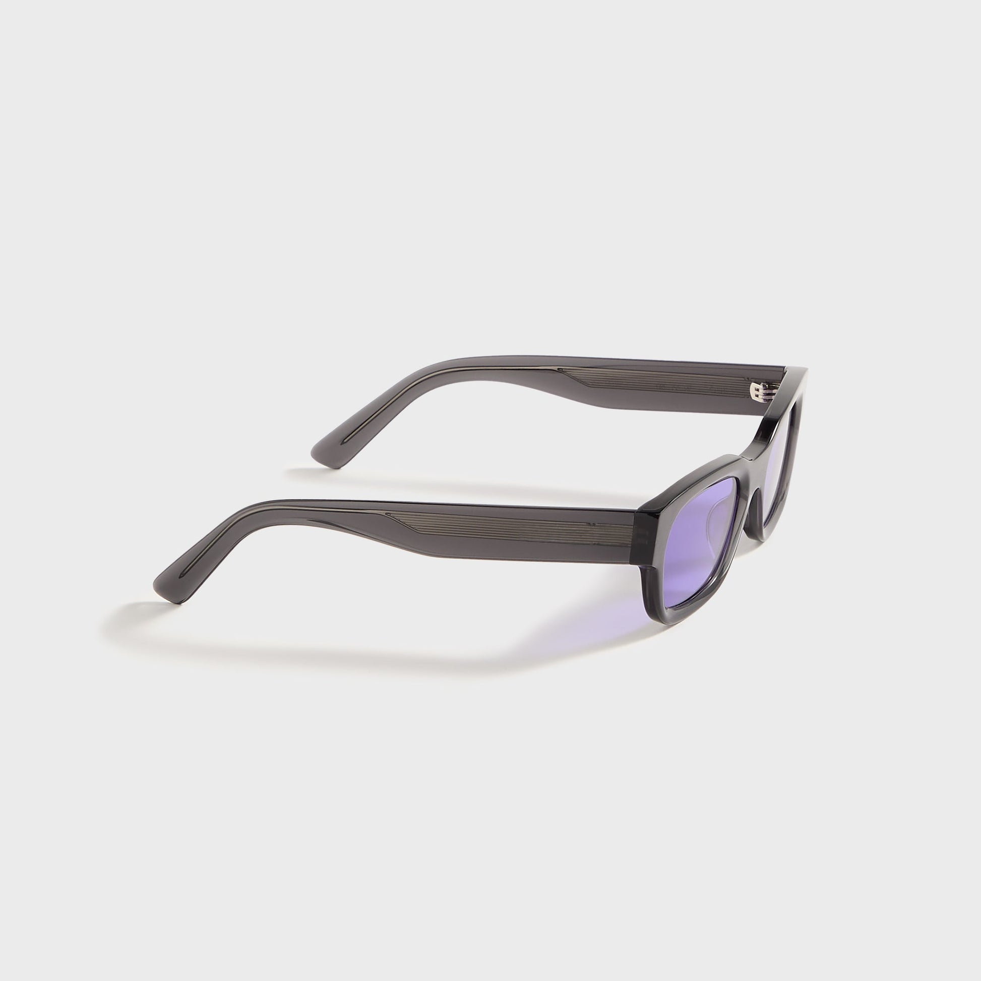 Men Kith AKILA Zed Sunglasses - Onyx / Grape