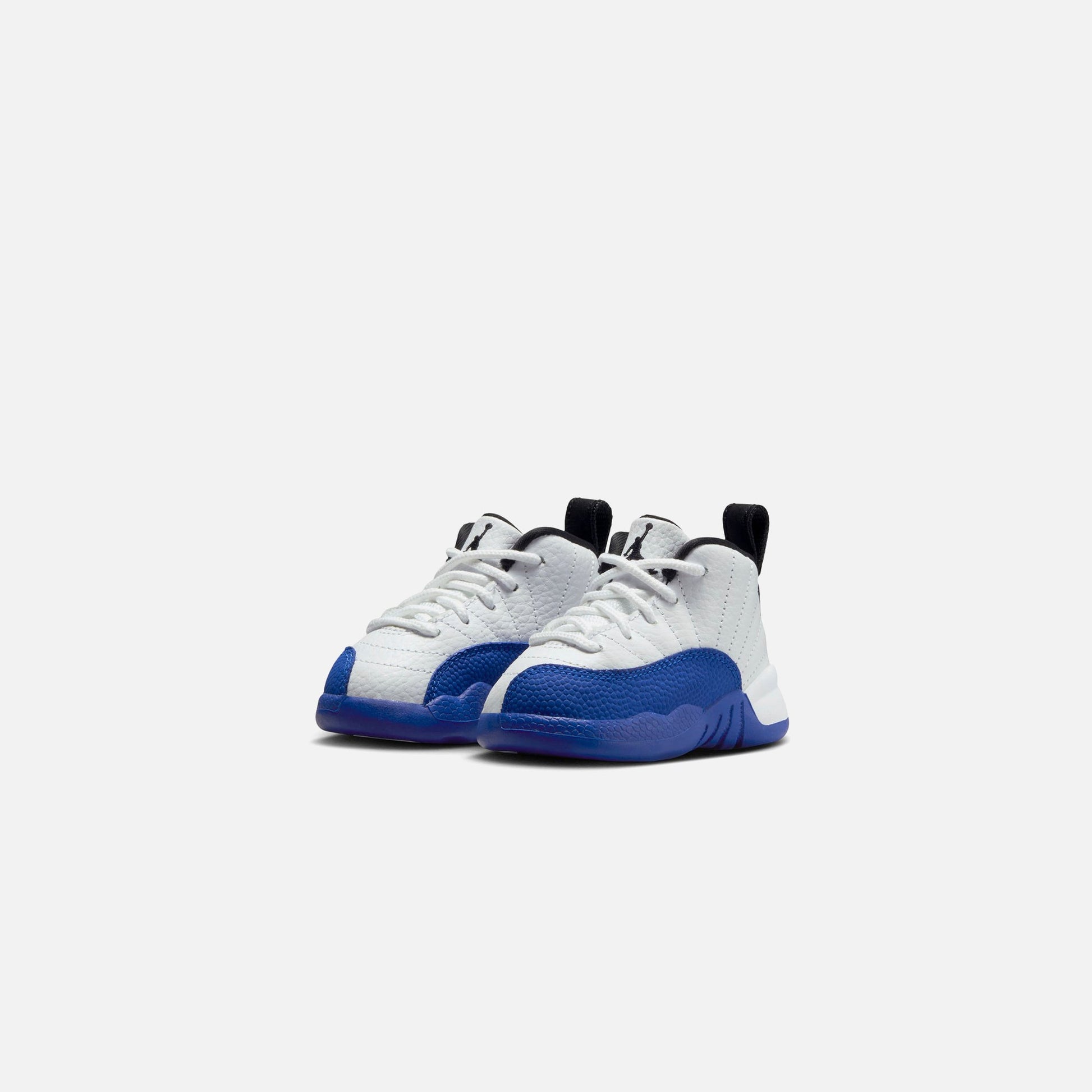 Kids Kith Jordan TD Air Jordan 12 - White / Black / Game Royal