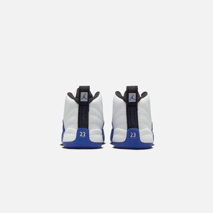 Kids Kith Jordan TD Air Jordan 12 - White / Black / Game Royal