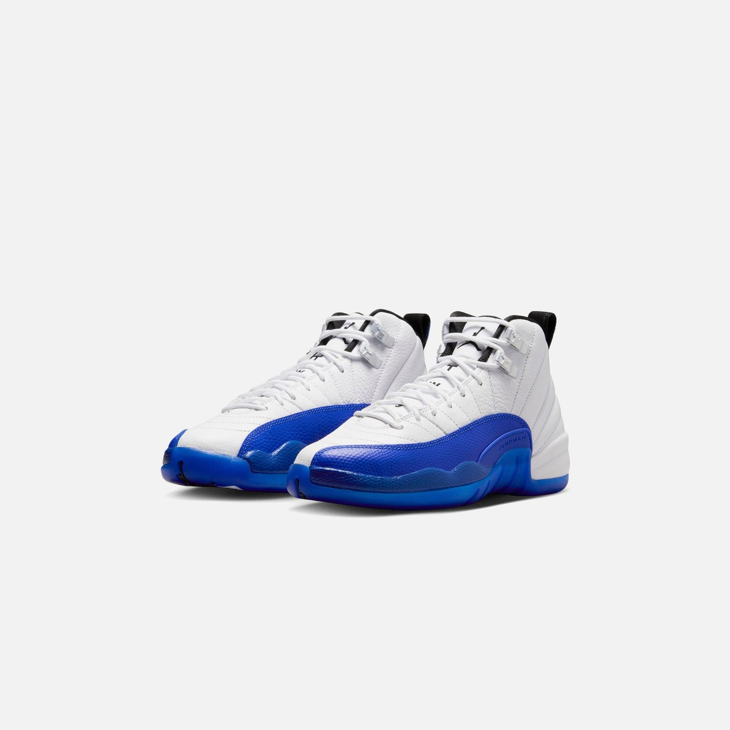 Kids Kith Jordan GS Air Jordan 12 - White / Black / Game Royal