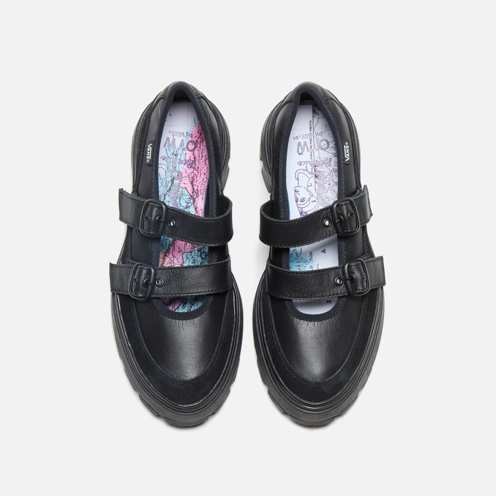 Women Kith OTW By VANS x Beatrice Domond Mary Jane Elevate - Black