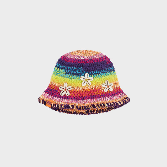 Women Kith SHAREYOURLUCE Shell Flower Bucket Hat - Multi