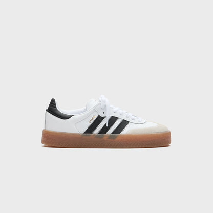 Women Kith adidas WMNS Sambae - Cloud White / Core Black / Gold Metallic