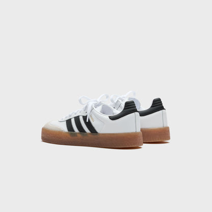 Women Kith adidas WMNS Sambae - Cloud White / Core Black / Gold Metallic