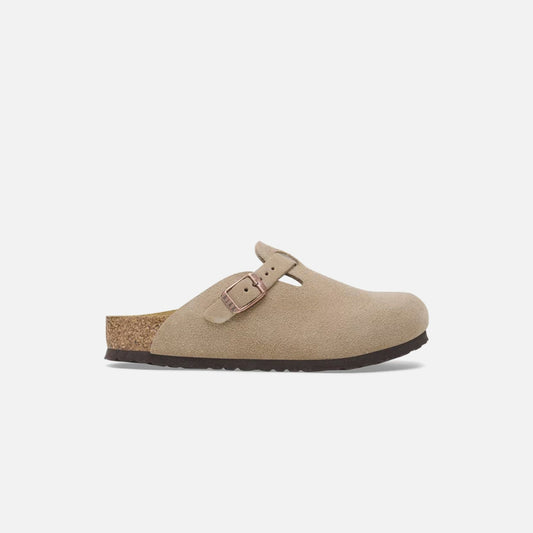 Men|Women|Kids Kith Birkenstock Kids Boston Suede - Taupe