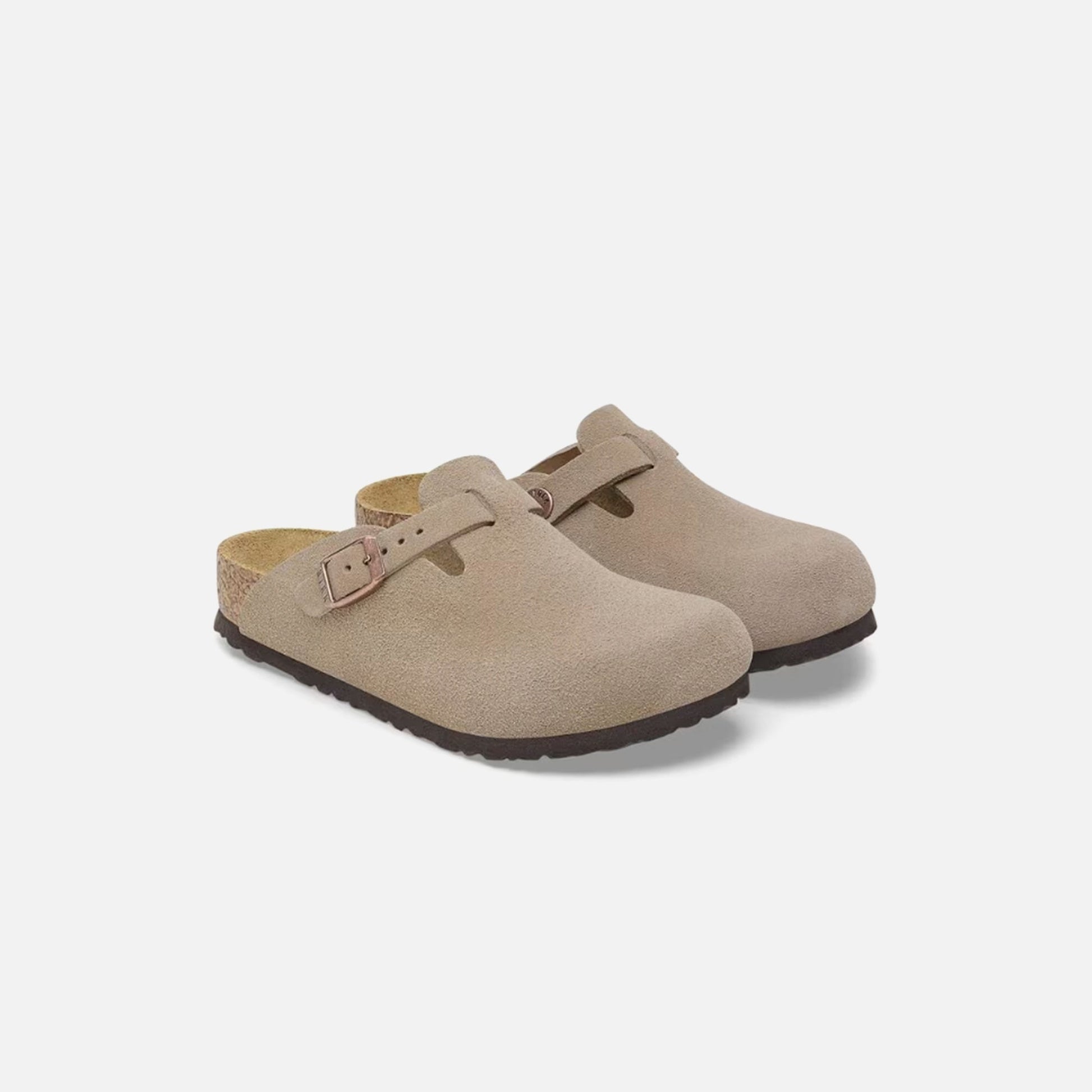Men|Women|Kids Kith Birkenstock Kids Boston Suede - Taupe