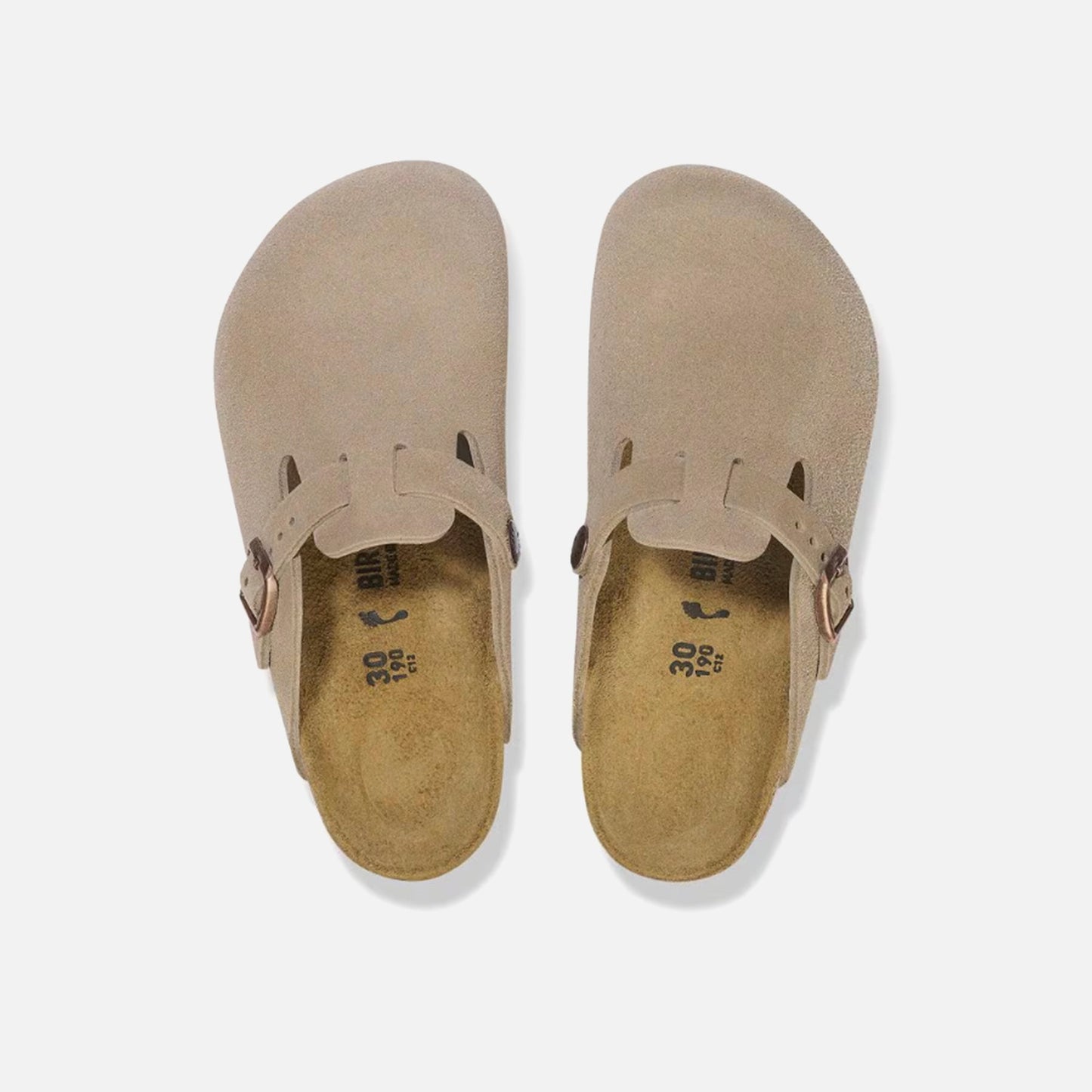 Men|Women|Kids Kith Birkenstock Kids Boston Suede - Taupe