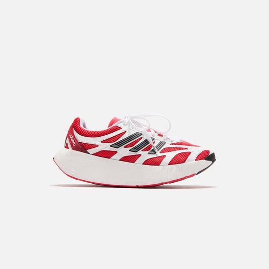 Men Kith adidas Adizero Aruku - White / Pure Ruby / Core Black