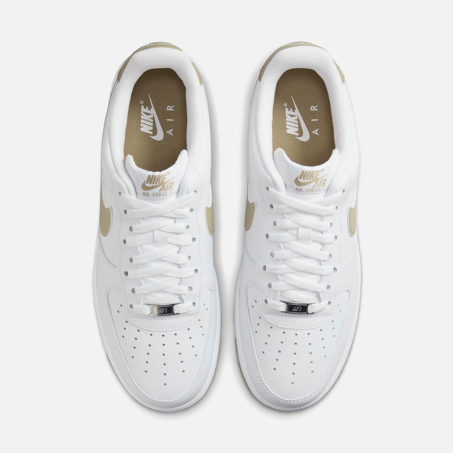 Men|Women Kith Nike Air Force 1 '07 - White / Neutral Olive