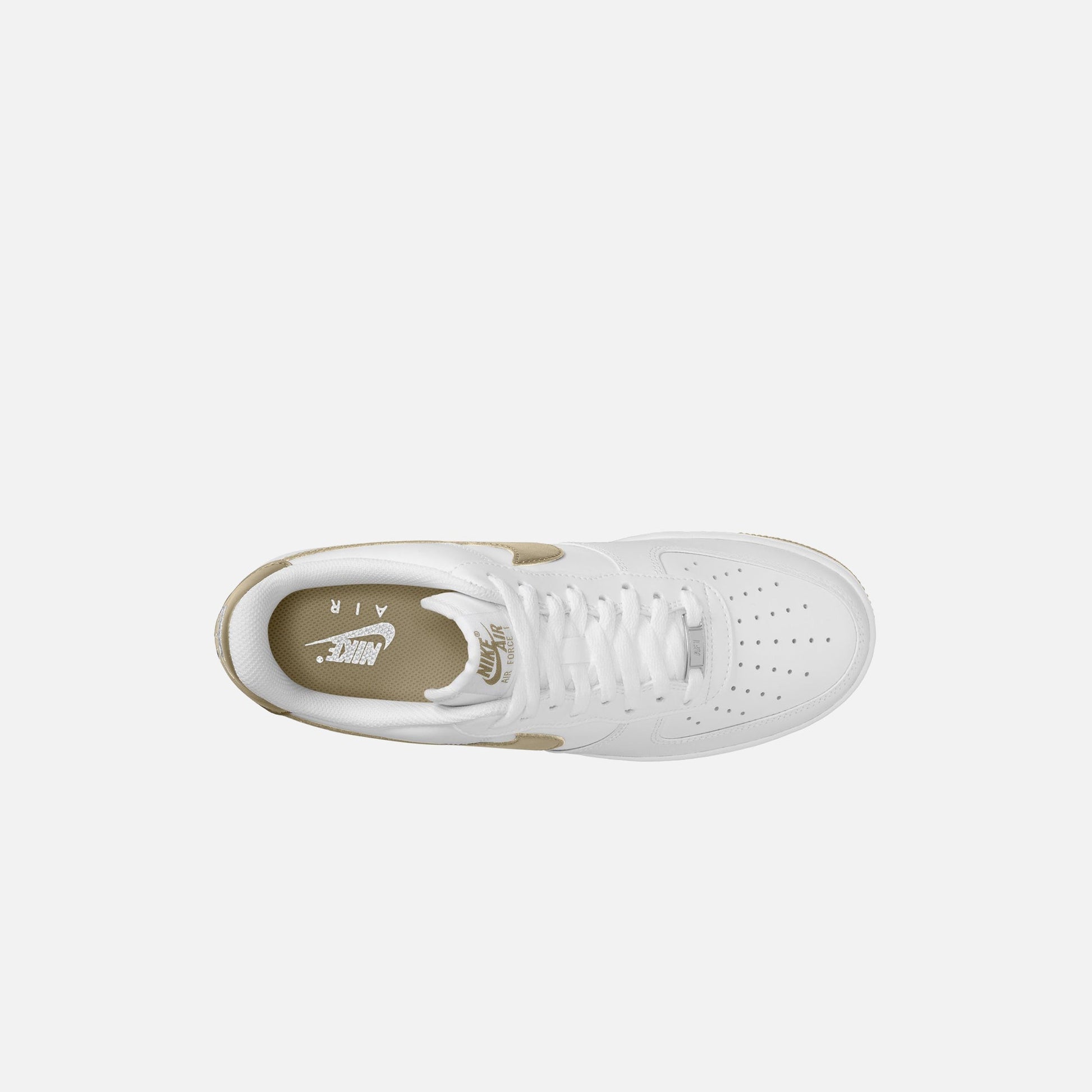 Men|Women Kith Nike Air Force 1 '07 - White / Neutral Olive