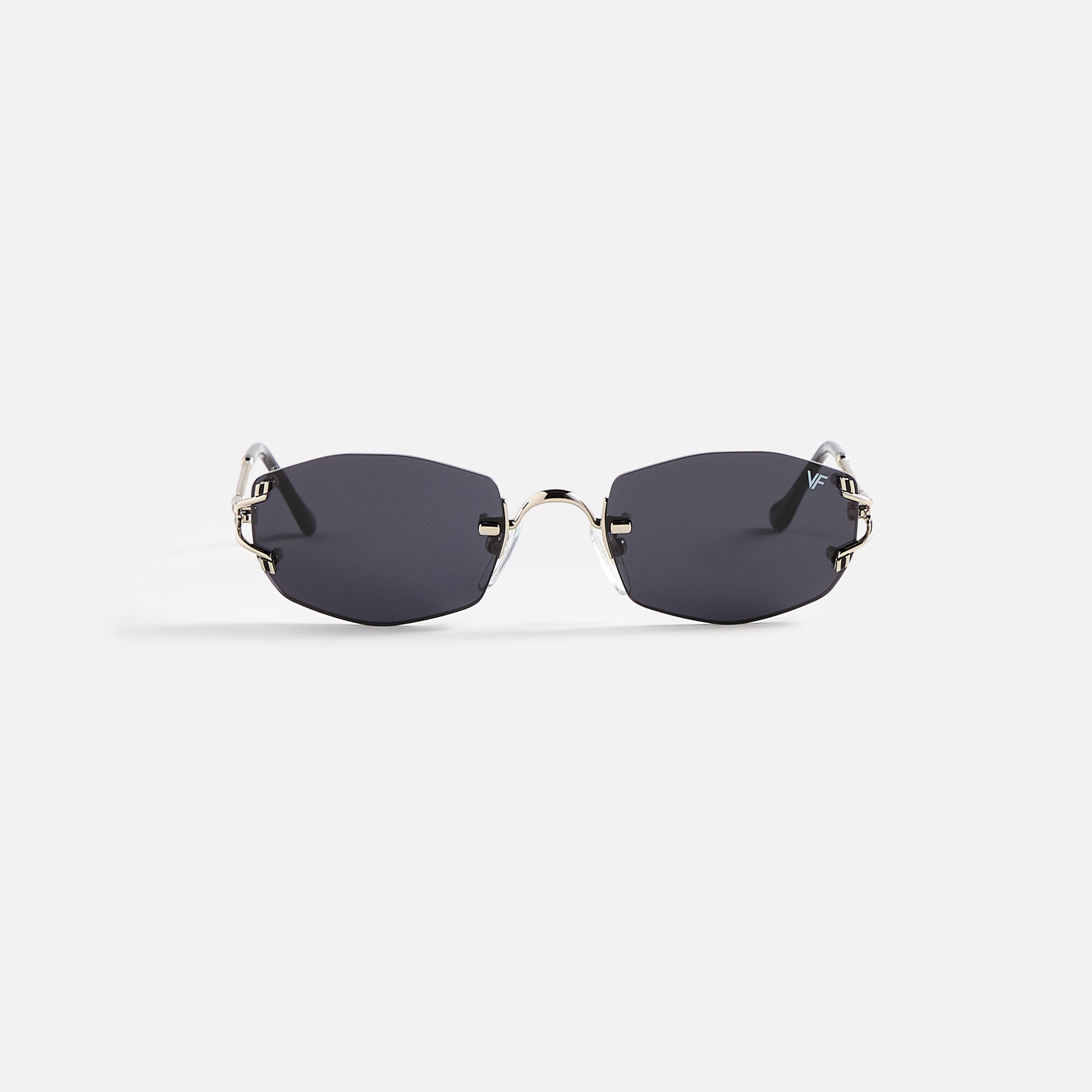 Men Kith Vintage Frames Aspen Drill Mount 24KT White Gold - Navy