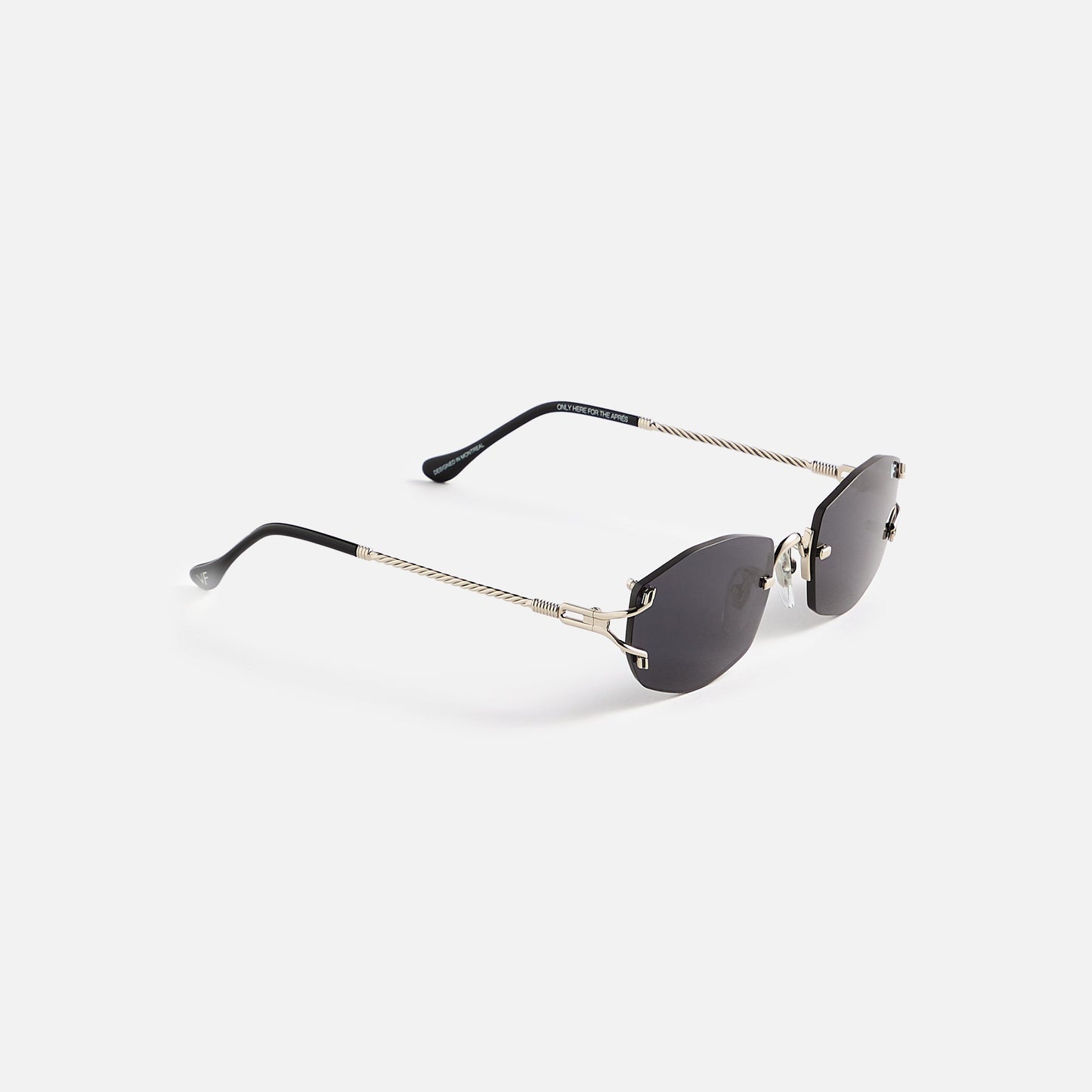 Men Kith Vintage Frames Aspen Drill Mount 24KT White Gold - Navy