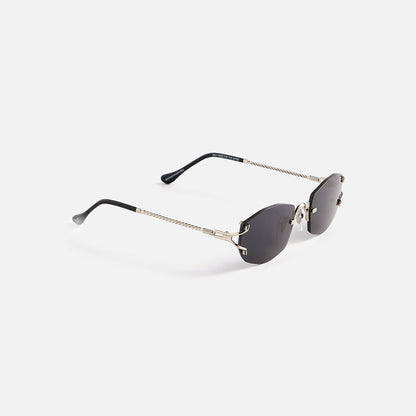 Men Kith Vintage Frames Aspen Drill Mount 24KT White Gold - Navy