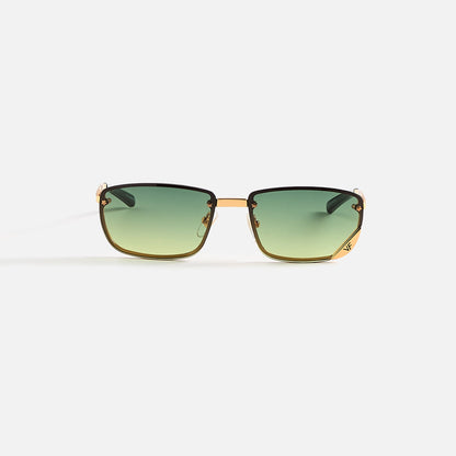 Men Kith Vintage Frames VF Celebrity 24KT Gold - Blue