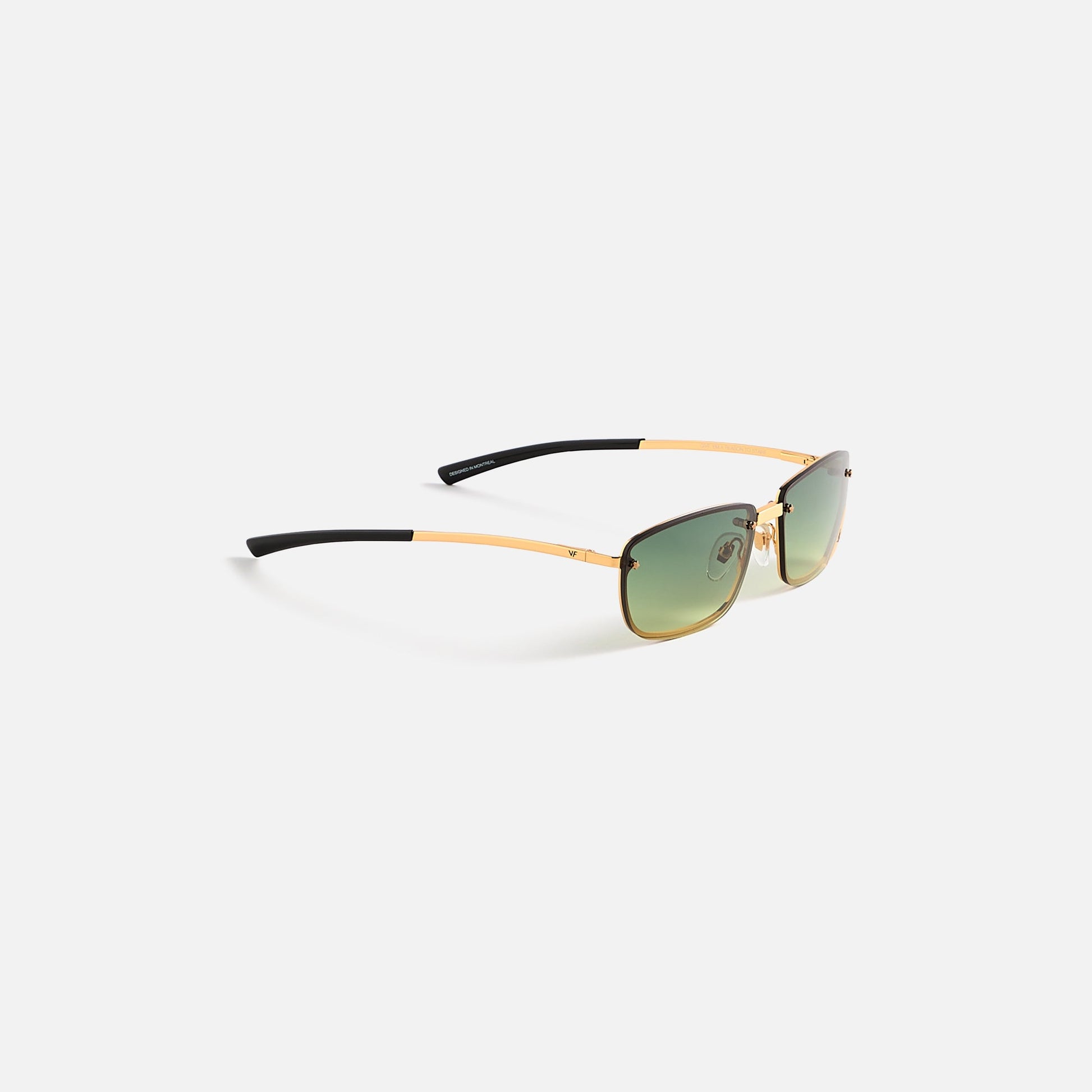 Men Kith Vintage Frames VF Celebrity 24KT Gold - Blue