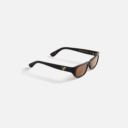 Men Kith Vintage Frames Bowery Black Acetate - Orange