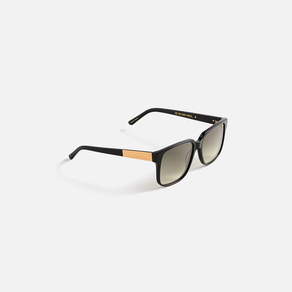 Men Kith Vintage Frames Connoisseur Black Acetate - Grey
