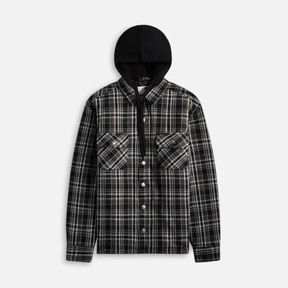 Men Kith Noon Goons Function Flannel - Black