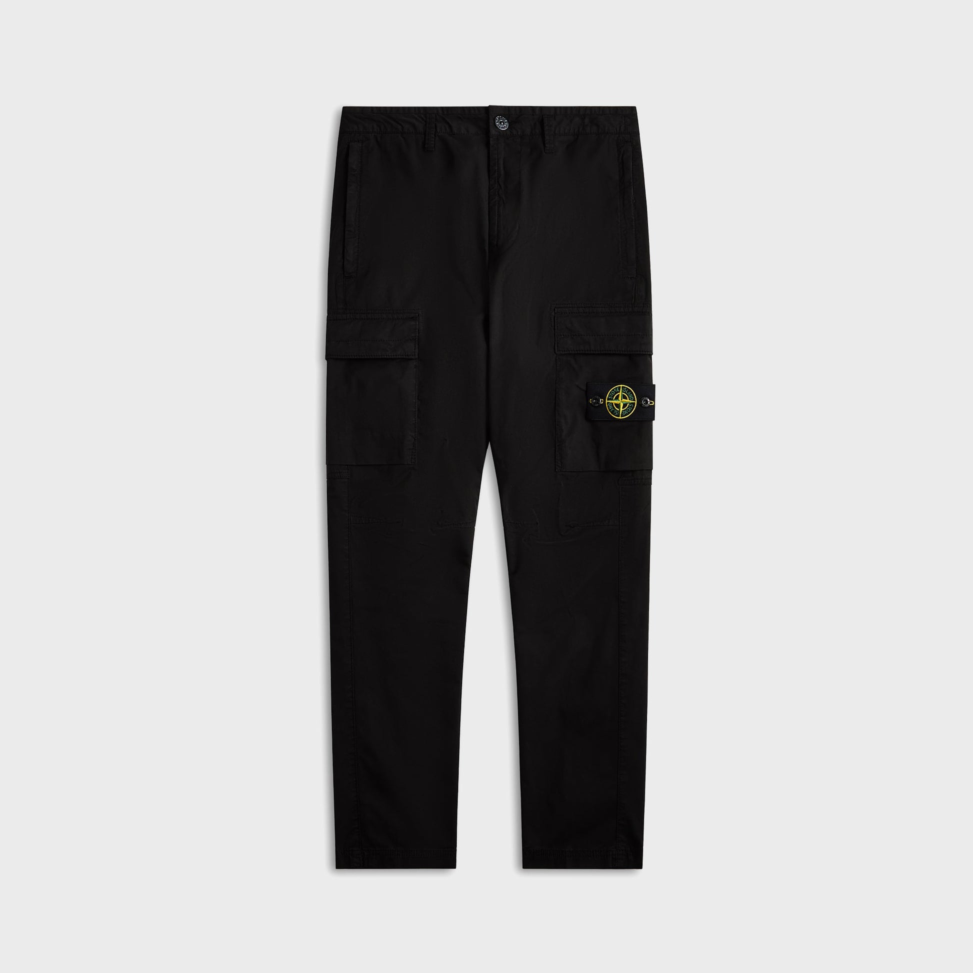 Men Kith Stone Island Stretch-Tc Garment Dyed Pant - Black
