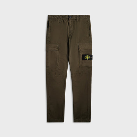 Men Kith Stone Island Stretch-Tc Garment Dyed Pant - Military Green