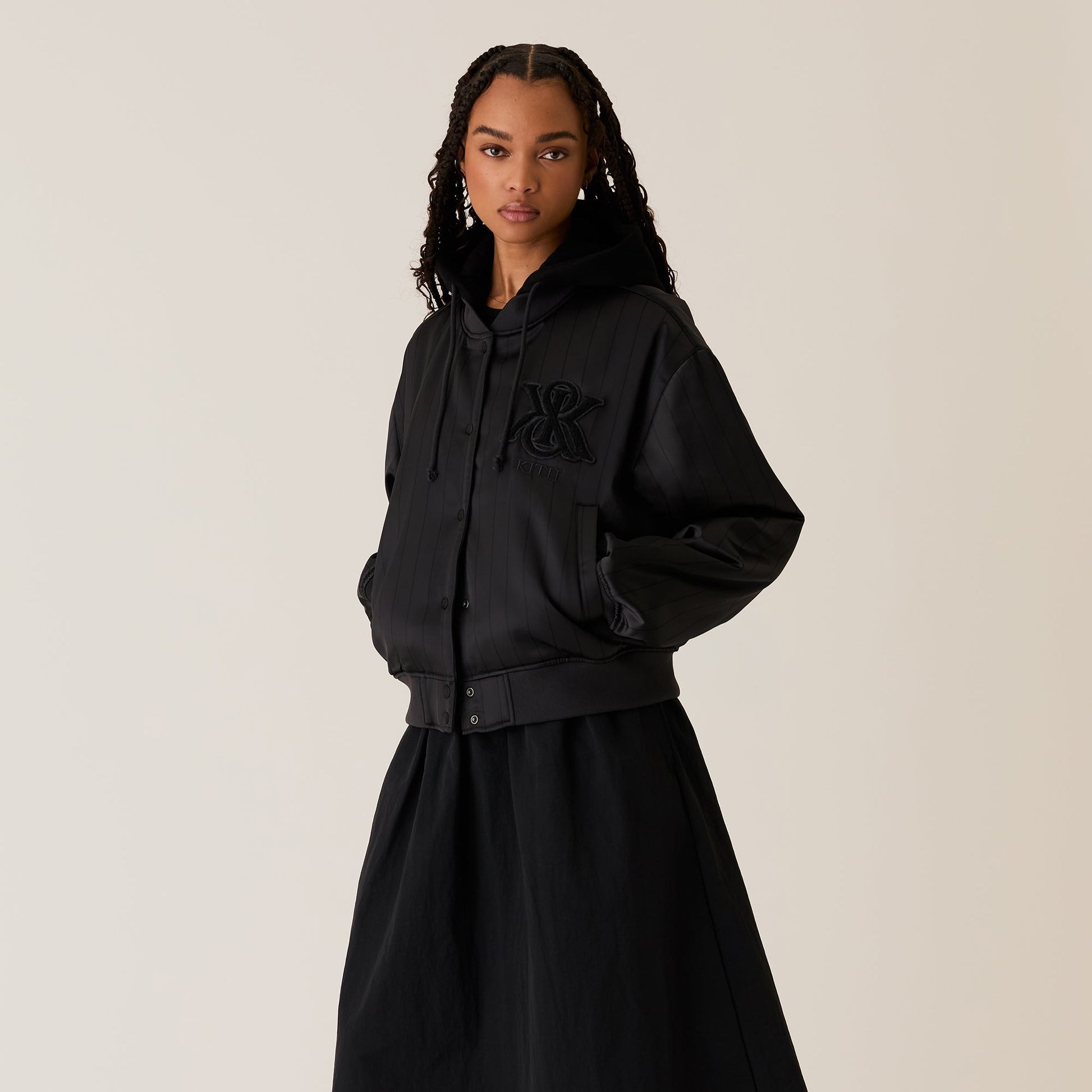 Women Kith Kith Women Gorman Jacket - Black