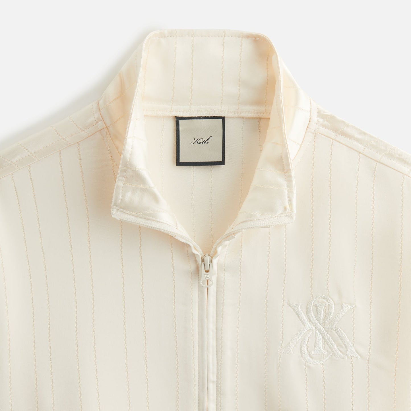 Women Kith Kith Women Wrenley Crest Track Jacket - Whisper