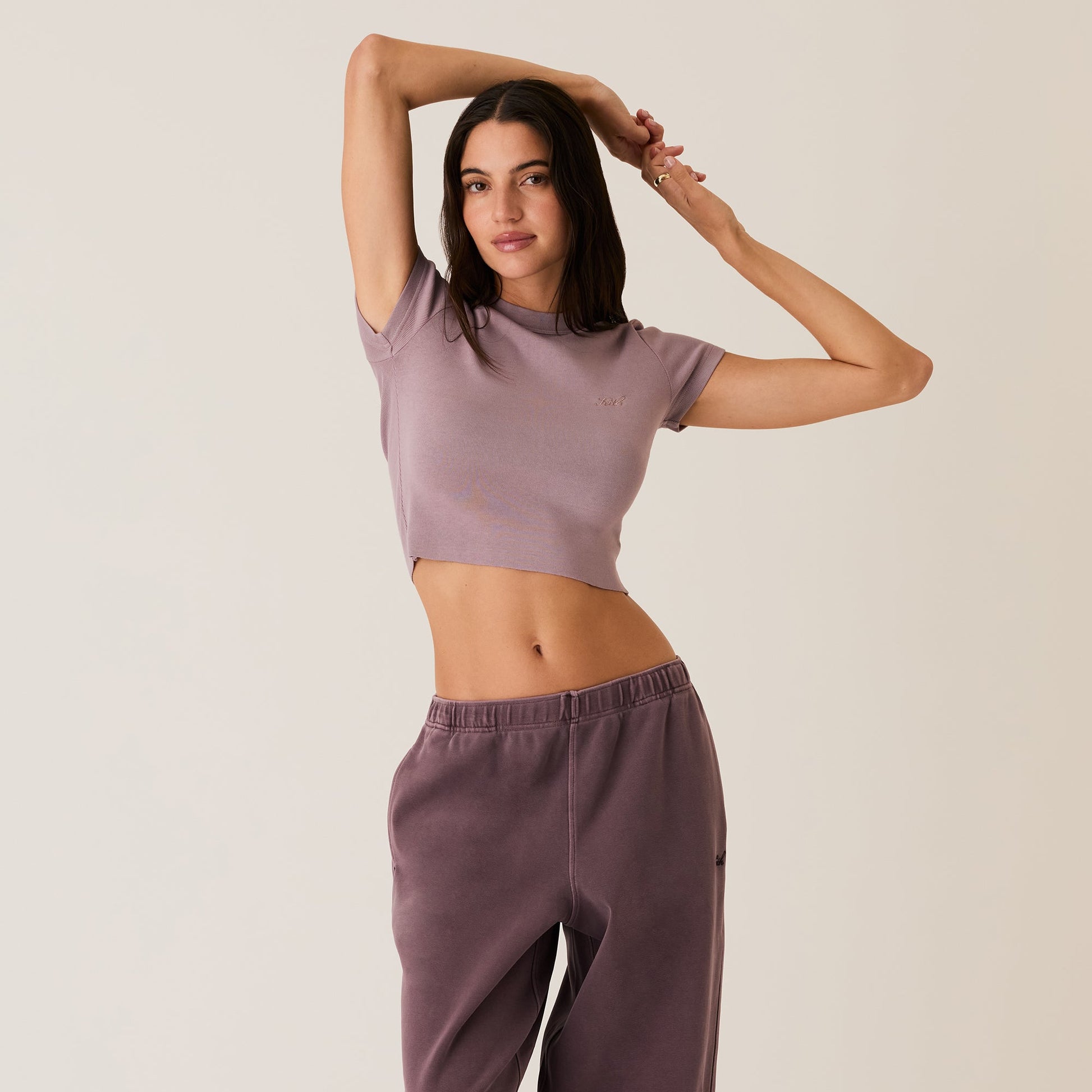 Women Kith Kith Women Mulberry II Tee - Foxglove