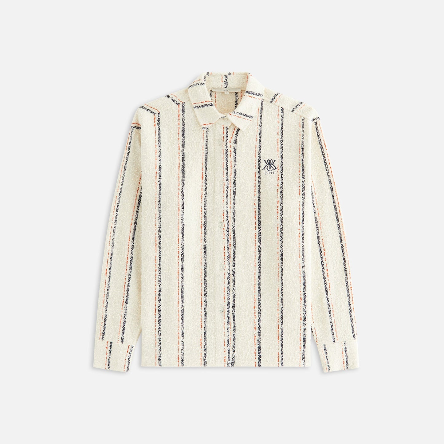 Women Kith Kith Women Roanne II Boucle Shirt - Whisper