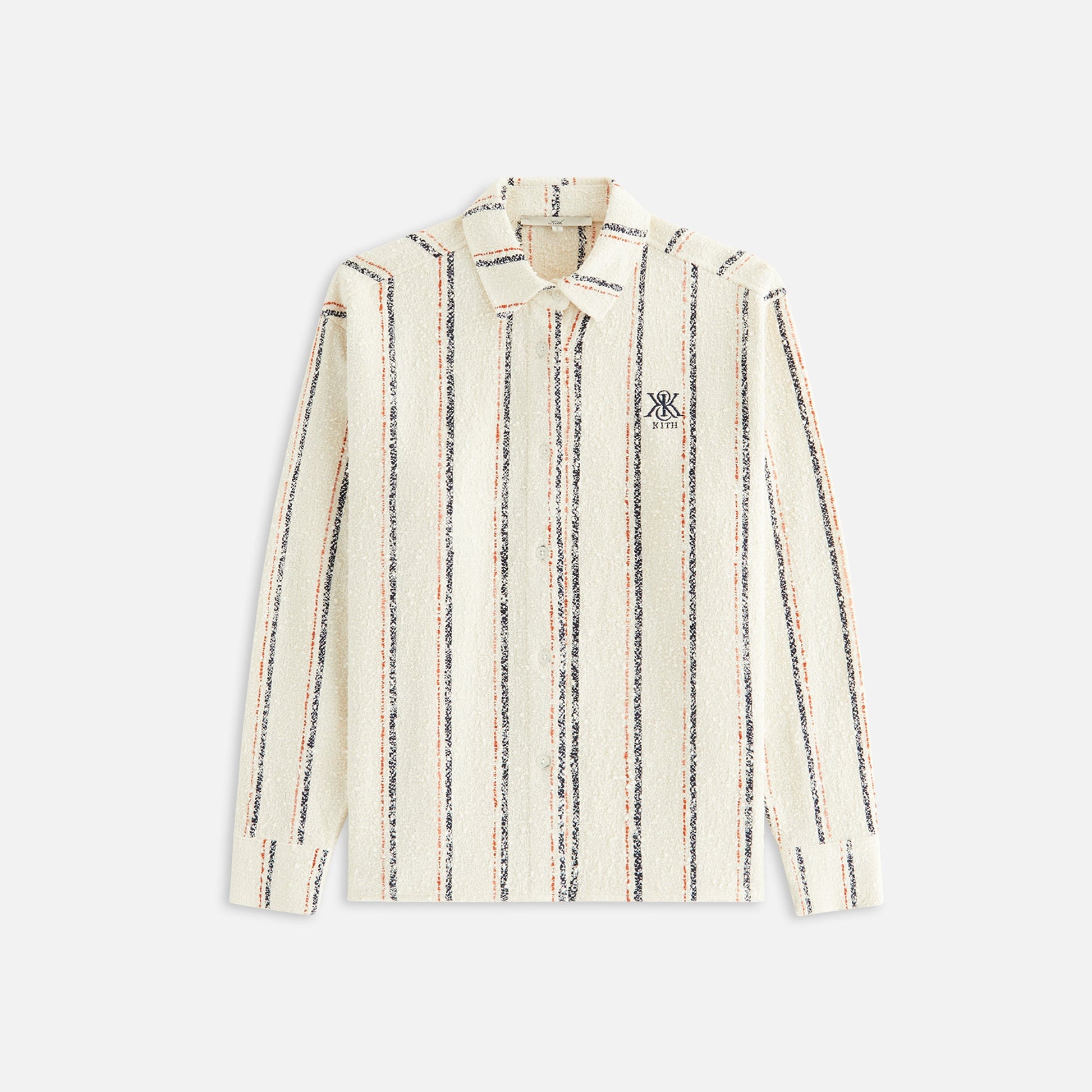 Women Kith Kith Women Roanne II Boucle Shirt - Whisper
