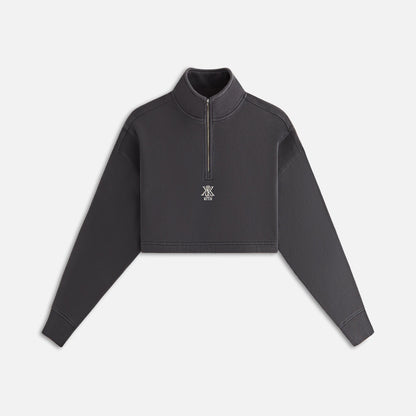 Women Kith Kith Women Vesper Sueded Quarter Zip - Gotham