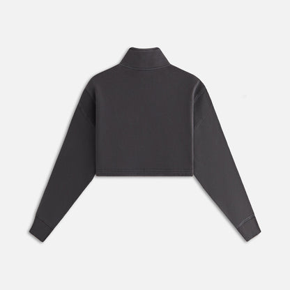 Women Kith Kith Women Vesper Sueded Quarter Zip - Gotham