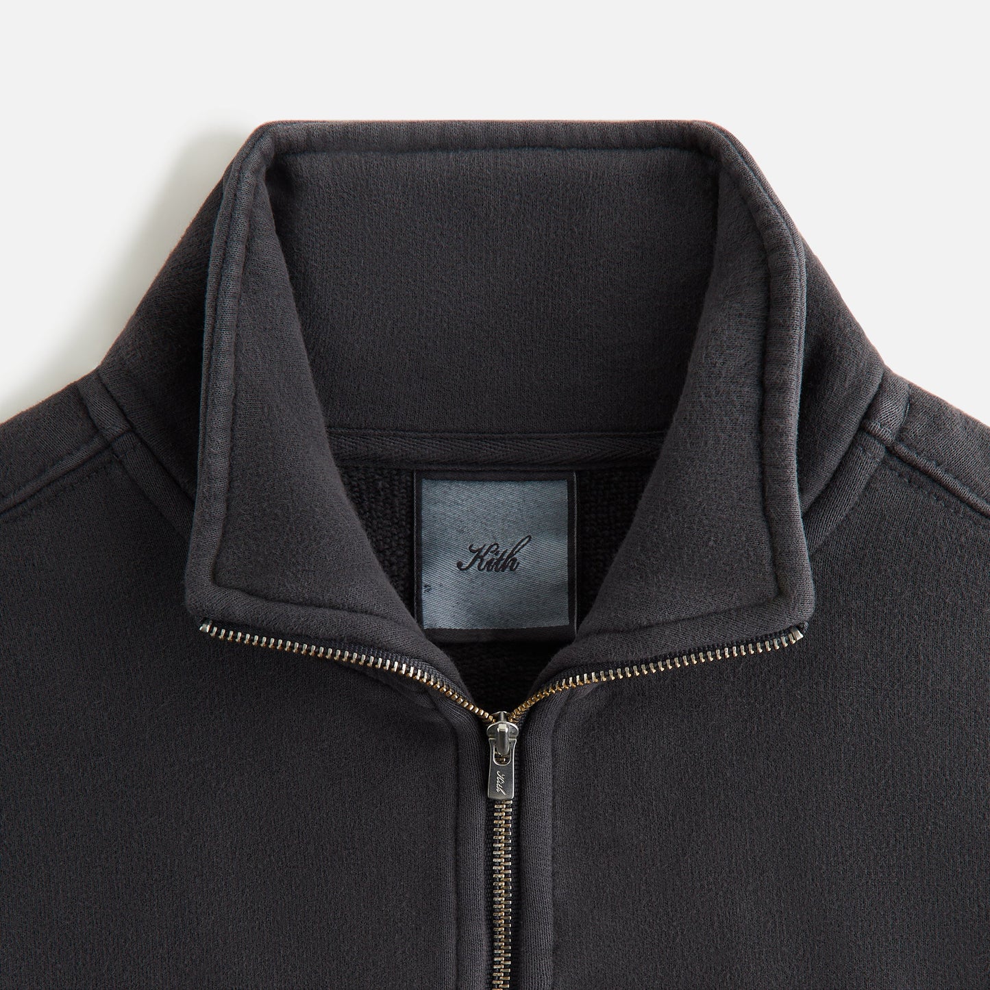 Women Kith Kith Women Vesper Sueded Quarter Zip - Gotham