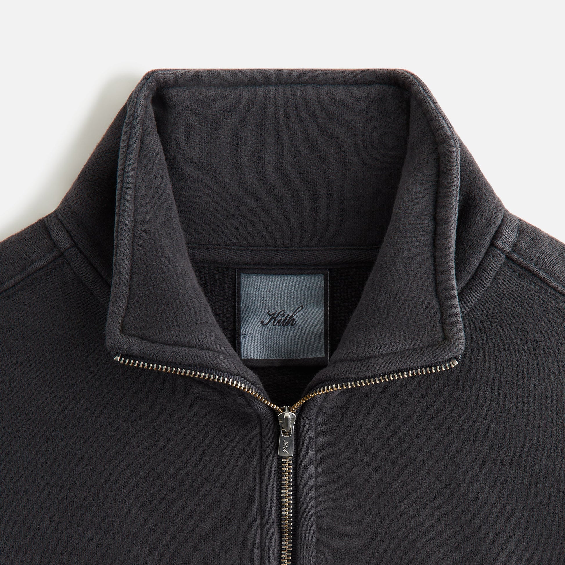 Women Kith Kith Women Vesper Sueded Quarter Zip - Gotham
