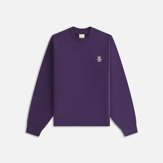 Women Kith Kith Women Asher Crest Crewneck - Nightshade